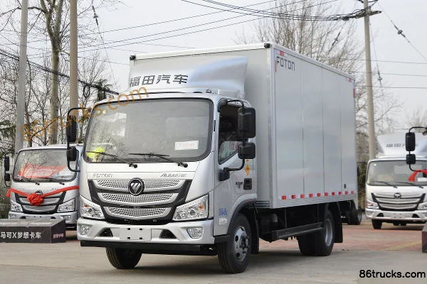 Foton Aumark S1 Series Zhiying Edition 160 hp 4X2(6 wheels) 4.14m single-row van light truck (China VI) Exterior (3) | 86Trucks