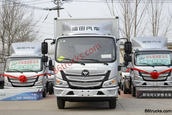 Foton Aumark S1 Series Zhiying Edition 160 hp 4X2(6 wheels) 4.14m single-row van light truck (China VI) Exterior (2) | 86Trucks
