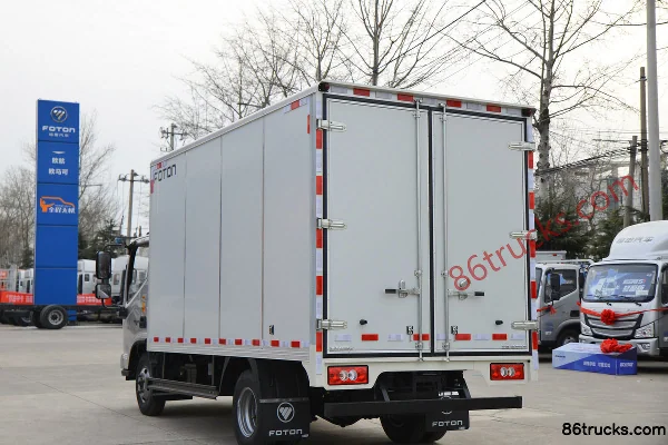 Foton Aumark S1 Series Zhiying Edition 160 hp 4X2(6 wheels) 4.14m single-row van light truck (China VI) Body (3) | 86Trucks