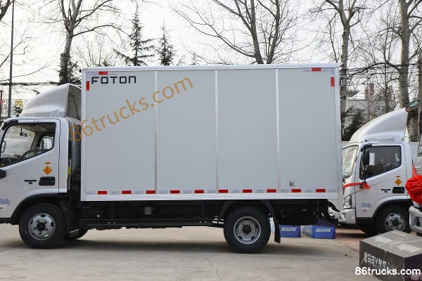Foton Aumark S1 Series Zhiying Edition 160 hp 4X2(6 wheels) 4.14m single-row van light truck (China VI) Body (2) | 86Trucks