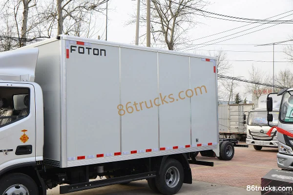 Foton Aumark S1 Series Zhiying Edition 160 hp 4X2(6 wheels) 4.14m single-row van light truck (China VI) Body (1) | 86Trucks