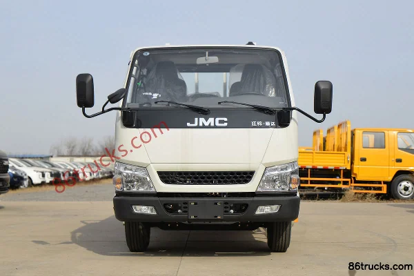 JMC Shunda Narrow Body 2022 Model 122 hp 4X2(6 wheels) 3.25m Double Row Flatbed Light Truck (China VI) Exterior (2) | 86Trucks