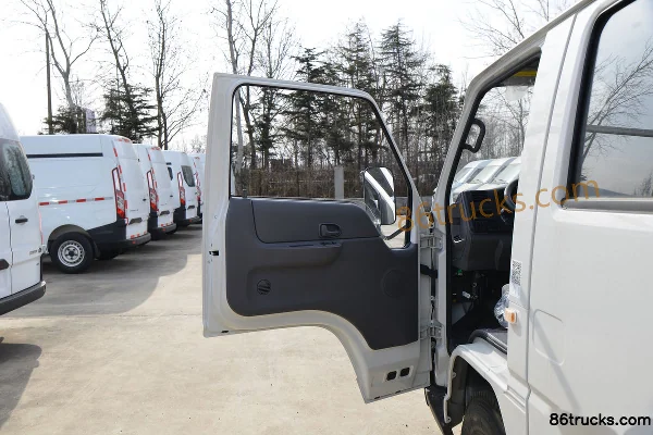 JMC Shunda Narrow Body 2022 Model 122 hp 4X2(6 wheels) 3.25m Double Row Flatbed Light Truck (China VI) Cab (1) | 86Trucks
