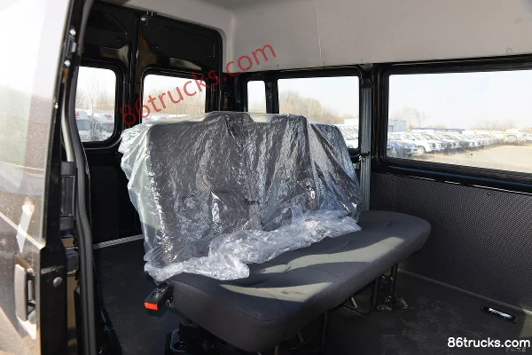 JMC Fushun 2023 Commercial Transport 146hp 6-Seat Short Wheelbase 2.0T Diesel Mid-High Roof Multi-Purpose Passenger Vehicle Body (3) | 86Tru