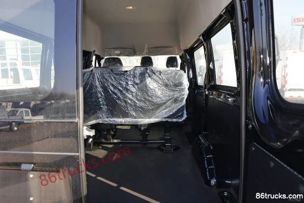 JMC Fushun 2023 Commercial Transport 146hp 6-Seat Short Wheelbase 2.0T Diesel Mid-High Roof Multi-Purpose Passenger Vehicle Body (1) | 86Tru