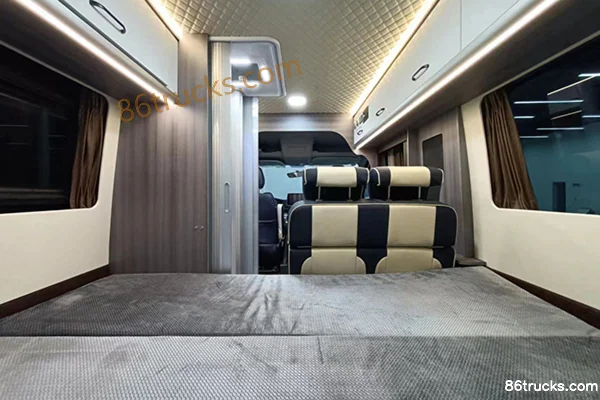 SAIC MAXUS V90 VAN 2.0T 150hp 3-Seat Short Wheelbase Automatic Motorhome (China VI) Chassis (2) | 86Trucks