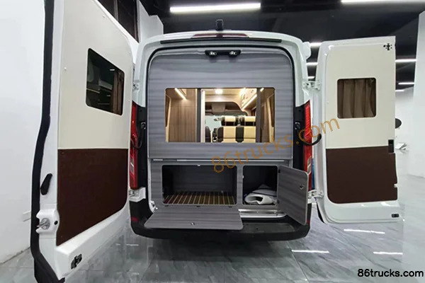 SAIC MAXUS V90 VAN 2.0T 150hp 3-Seat Short Wheelbase Automatic Motorhome (China VI) Chassis (1) | 86Trucks