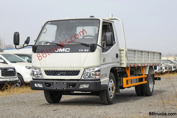 JMC Shunda Narrow Body 122hp 4X2(6 wheels) 4.22m Single-row Flatbed Light Truck (China VI) Exterior (3) | 86Trucks