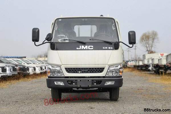 JMC Shunda Narrow Body 122hp 4X2(6 wheels) 4.22m Single-row Flatbed Light Truck (China VI) Exterior (2) | 86Trucks