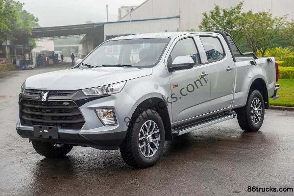 Qingling Isuzu Daka TAGA H Luxe 3.0T diesel 150 ch 4x4(6 roues) automatique double cabine benne longue (5) | 86Trucks