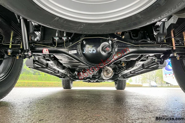 Qingling Isuzu Daka TAGA H Luxe 3.0T diesel 150 ch 4x4(6 roues) automatique double cabine benne longue Châssis (2) | 86Trucks