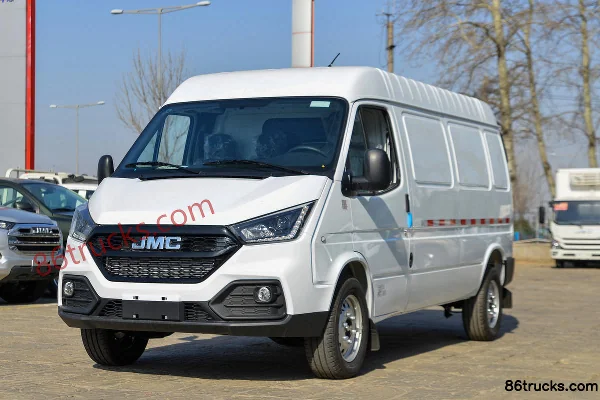 JMC Teshun 116 hp 3-Seat 2.8T Diesel Medium Roof Panel Van (China VI) Exterior (3) | 86Trucks