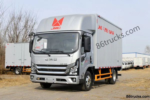 JMC Kaiyun+ Wide Body 146 hp 4X2(6 wheels) 4.2m single-row van light truck (China VI) (6-speed) Exterior (3) | 86Trucks