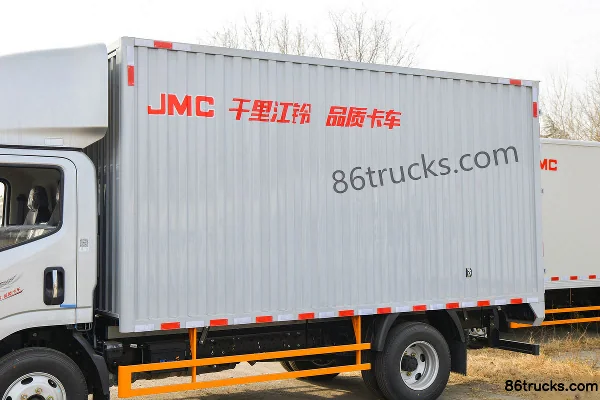 JMC Kaiyun+ Wide Body 146 hp 4X2(6 wheels) 4.2m single-row van light truck (China VI) (6-speed) (1) | 86Trucks