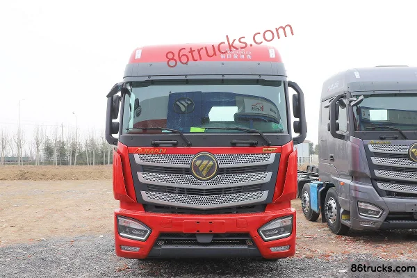Foton Auman EST 6 Series Heavy Truck Standard Load 320hp 6X2(8 wheels) 9.6m Flatbed Cargo Truck Exterior (2) | 86Trucks