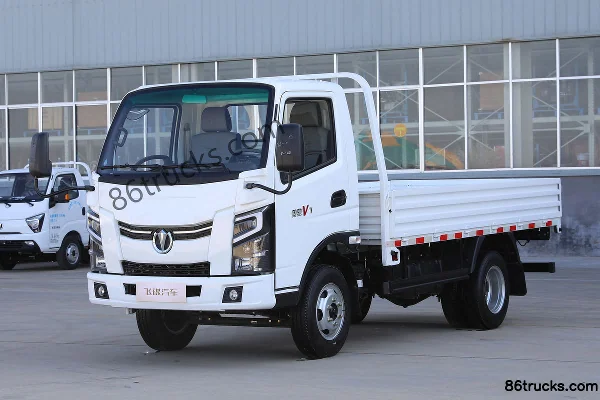 Feidi V1 Series 110 hp 4X2(6 wheels) 3.66m single-row flatbed light truck Exterior (3) | 86Trucks
