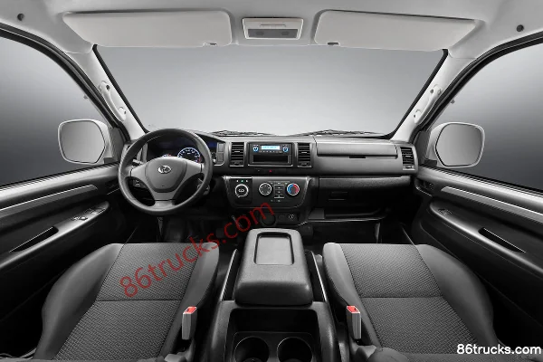 Ruichi ED75 modèle 2023 édition standard 3,5T 2 places camion utilitaire fermé électrique pur 5,435 m 50,38 kWh Cabine (1) | 86Trucks