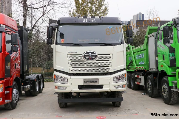 FAW Jiefang J6P 8X4(12 wheels) 6.76m³ Electric Concrete Mixer Truck (Ruijiang Brand) Exterior (2) | 86Trucks
