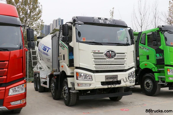 CIMC Ruijiang CIMC Ruijiang FAW Jiefang chassis concrete mixer truck