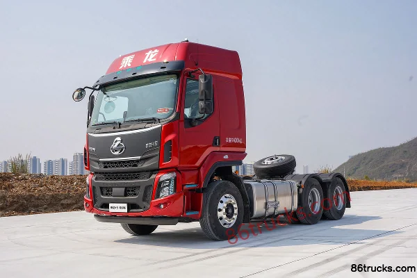 Dongfeng H5 11L Diesel 480 hp 6X4(10 wheels) Fast Gear 12-Speed Tractor Truck Exterior (3) | 86Trucks