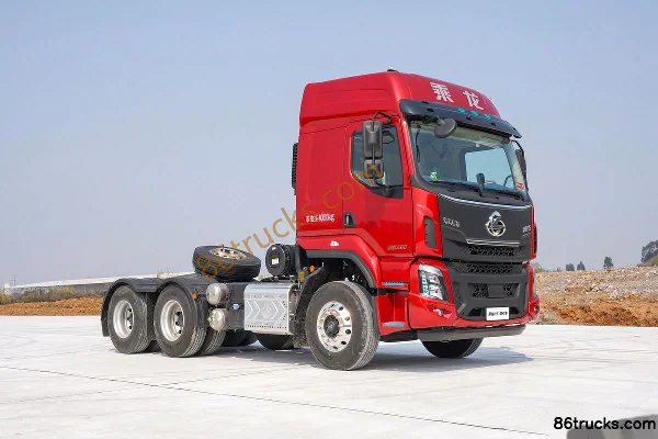 Dongfeng H5 11L Diesel 480 hp 6X4(10 wheels) Fast Gear 12-Speed Tractor Truck Exterior