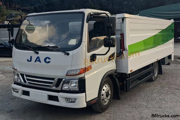 JAC Shuailing i5 7.4T 4.8m Electric Garbage Truck 89.12kWh 4X2(6 wheels) Exterior (3) | 86Trucks