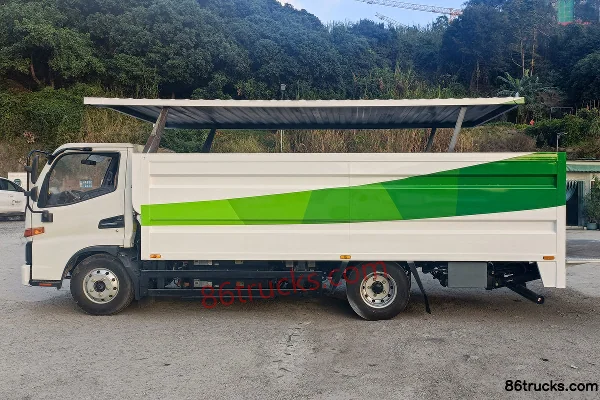 JAC Shuailing i5 7.4T 4.8m Electric Garbage Truck 89.12kWh 4X2(6 wheels) Body (2) | 86Trucks