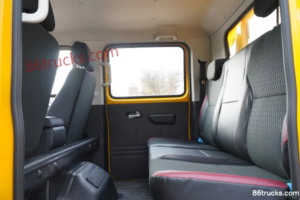 Foton King Kong S1 PLUS 120hp 4X2(6 wheels) 3.3m Dump Truck (China VI) Cab (2) | 86Trucks