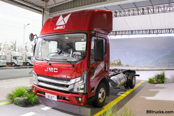 JMC Kaiyun+ version montagne 152 ch 4X2(6 roues) 4,2 m fourgon cabine simple (China VI) Extérieur (3) | 86Trucks