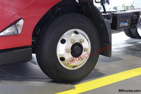JMC Kaiyun+ version montagne 152 ch 4X2(6 roues) 4,2 m fourgon cabine simple (China VI) Châssis (1) | 86Trucks