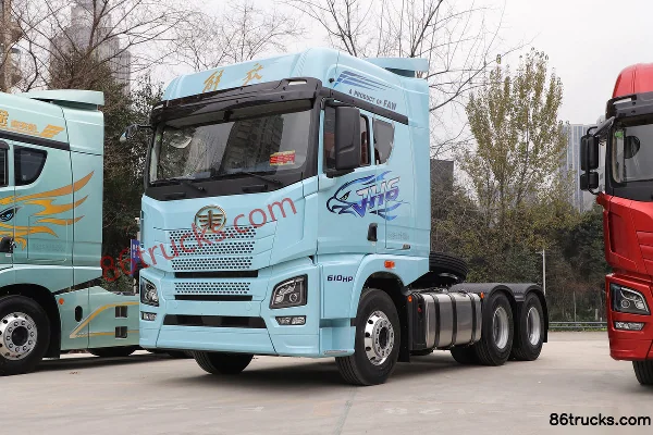 FAW Jiefang Qingdao JH6 Heavy Truck Zhizun Edition 2.0 610 hp 6X4(10 wheels) AMT Automatic Tractor Truck Exterior (3) | 86Trucks