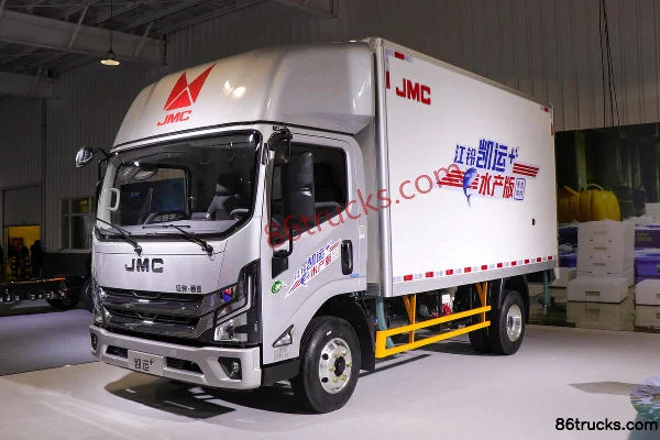 JMC Kayun+ version aquatique 152 ch 4X2(6 roues) fourgon léger 4,2 m à cabine simple (China VI) Extérieur (3) | 86Trucks
