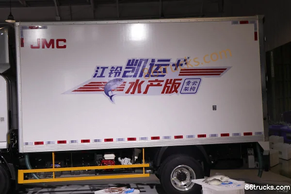 JMC Kayun+ version aquatique 152 ch 4X2(6 roues) fourgon léger 4,2 m à cabine simple (China VI) Carrosserie (1) | 86Trucks