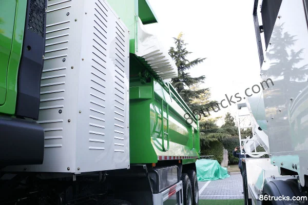Sinotruk HOWO HOWO TX Heavy Truck 8X4(12 wheels) 5.8m pure electric dump truck 422kWh Body (1) | 86Trucks