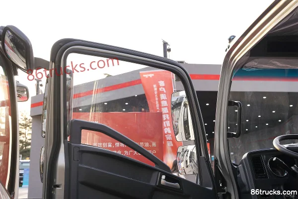 Sinotruk HOWO Hanjiang 160hp 4X2(6 wheels) 4.15m single-row flatbed truck (China VI)(Fast Gear 8-speed) Cab (2) | 86Trucks