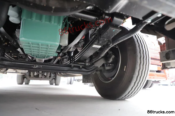 FAW Jiefang Qingdao JH6 Heavy Truck 320 hp 6X2(8 wheels) 9.5m Wing Opening Box Cargo Truck Chassis (3) | 86Trucks