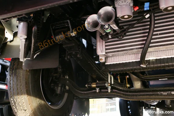 Sinotruk HOWO Tongshuai 170 ch 4X2(6 roues) 4,08 m camion frigorifique (China VI) Châssis (2) | 86Trucks