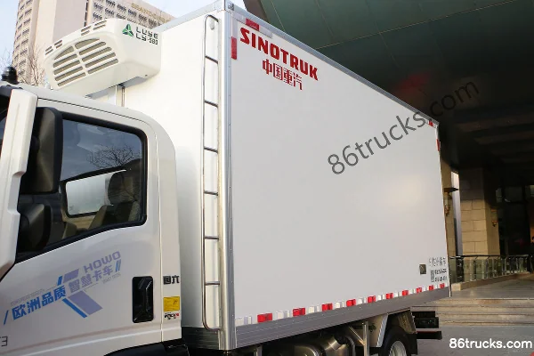 Sinotruk HOWO Tongshuai 170 ch 4X2(6 roues) 4,08 m camion frigorifique (China VI) Carrosserie (1) | 86Trucks
