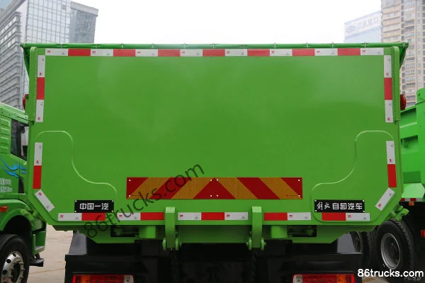 FAW Jiefang Qingdao HanVH Heavy Truck 350 hp 8X4(12 wheels) 6.2m Dump Truck (China VI) Body (3) | 86Trucks