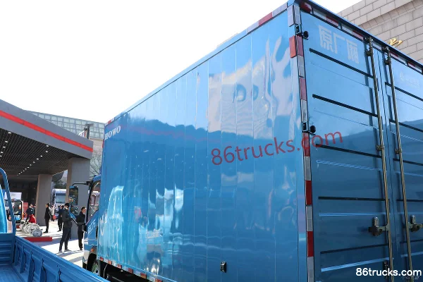 Sinotruk HOWO Hanjiang 4.5T 4.15m Single-Row Electric Light-Duty Box Truck 100kWh 4X2(6 wheels) Body (1) | 86Trucks