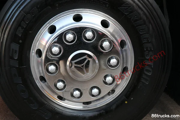 Sinotruk Sitrak C9H camion lourd 800 ch 6X4(10 roues) tracteur routier AMT automatique (China VI) (avec ralentisseur hydraulique) Châssis (3