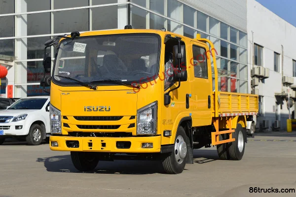Jiangxi Isuzu Yifang EC5 127 hp 4X2(6 wheels) 3.16m Double Row Flatbed Light Truck (China VI) Exterior (3) | 86Trucks