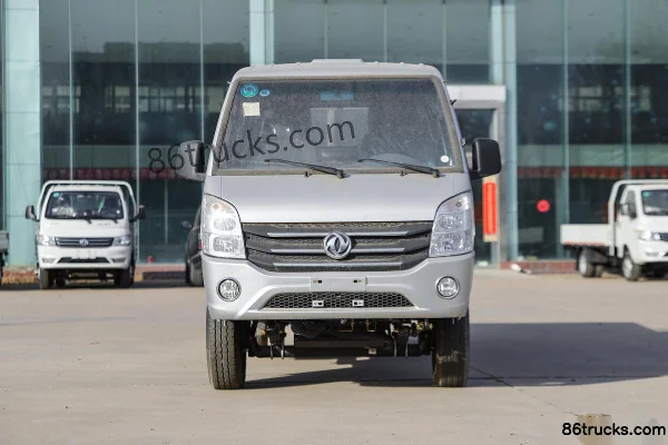 Dongfeng Xiaobawang V 1.3L 91 hp 4X2(6 wheels) gasoline 2.7 m double-row cab flatbed mini truck (China VI) Exterior (2) | 86Trucks