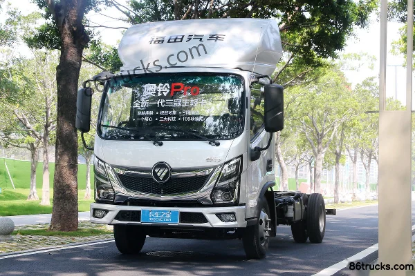 Foton Aoling Supu Pro 158 hp 4X2(6 wheels) 4.14m single-row van truck (China VI) Exterior (3) | 86Trucks