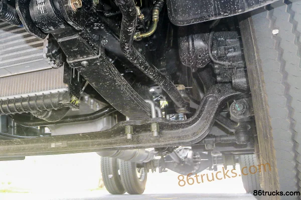 Foton Aoling Supu Pro 158 hp 4X2(6 wheels) 4.14m single-row van truck (China VI) Chassis (3) | 86Trucks