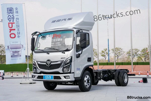 Foton Ollin Express Ours Polaire Pro 156 ch 4X2(6 roues) 4,085 m camion frigorifique (China VI) Extérieur (3) | 86Trucks
