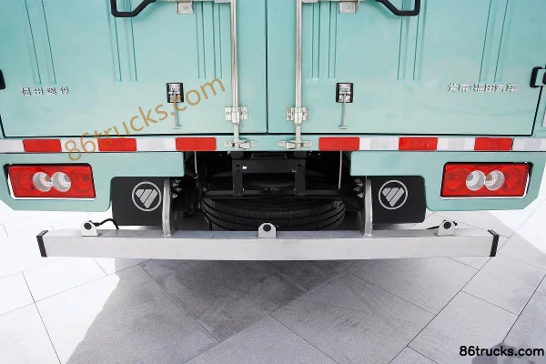 Foton Aoling Supu Pro 150 ch 4X2(6 roues) 4,14 m camion fourgon à cabine simple (large) (China VI) Carrosserie (3) | 86Trucks