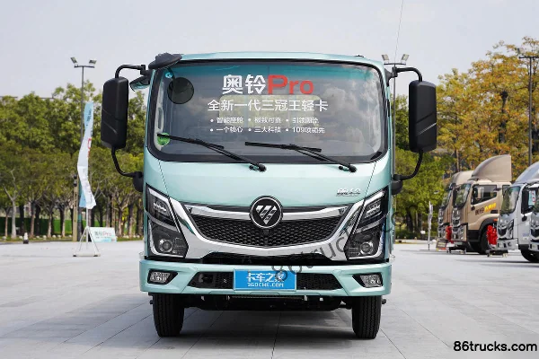 Foton Aoling Supu Pro 158 ch 4X2(6 roues) 4,17 m camion plateau simple rangée (China VI) Extérieur (2) | 86Trucks