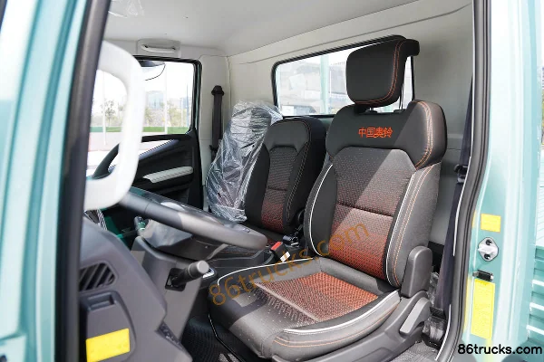 Foton Aoling Supu Pro 158 ch 4X2(6 roues) 4,17 m camion plateau simple rangée (China VI) Cabine (2) | 86Trucks