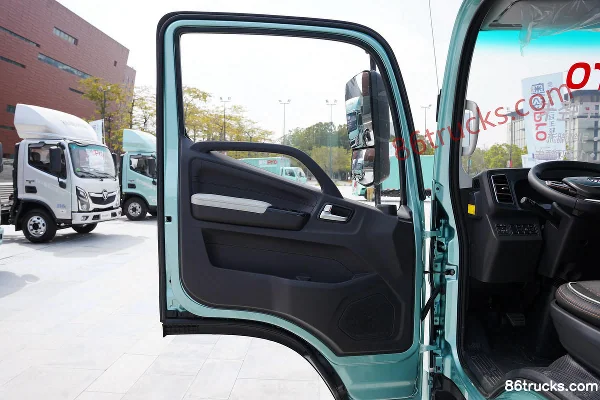 Foton Aoling Supu Pro 158 ch 4X2(6 roues) 4,17 m camion plateau simple rangée (China VI) Cabine (1) | 86Trucks
